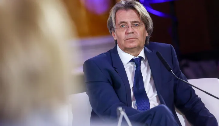 26.04.2019., Zagreb - U hotelu Esplanade odrzava se konferencija Mirovina i aktivno starenje, u organizaciji HZMO-a i Vecernjeg lista, pod pokroviteljstvom Ministarstva rada i mirovinskog sustava. rPanel rasprava "Sto je donijela mirovinska reforma sadasnjim i buducim umirovljenicima?". Predrag Bejakovic.rPhoto: Borna Filic/PIXSELL