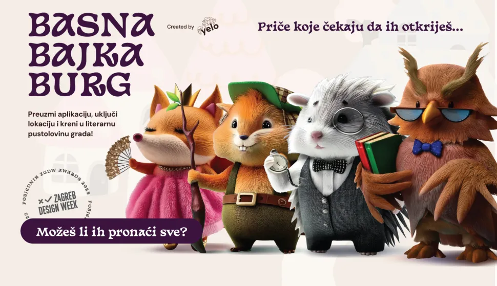 S aplikacijom umjetničke organizacije YELO grad postaje knjiga, a svaka &scaron;etnja avantura