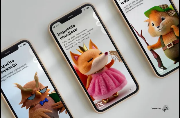 S aplikacijom umjetničke organizacije YELO grad postaje knjiga, a svaka &scaron;etnja avantura