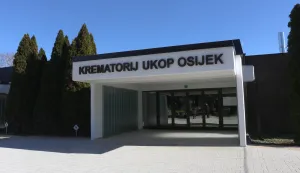 Osijek, 15. 05. 2021, Centralno groblje Press u povodu pocetka rada Ukopova Krematorija.snimio GOJKO MITIĆ