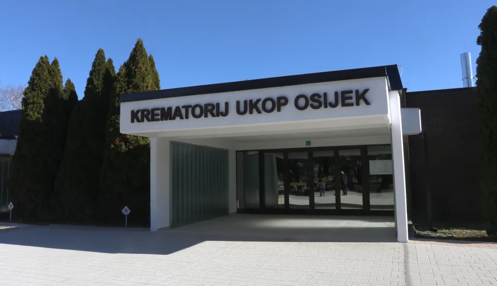 Osijek, 15. 05. 2021, Centralno groblje Press u povodu pocetka rada Ukopova Krematorija.snimio GOJKO MITIĆ