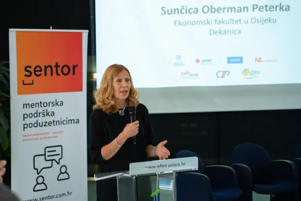 Osijek, 07. 10. 2025., EFOS Business ForumEFOS; business forum; Sunčica Oberman Peterka