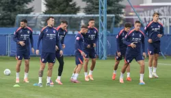 Zagreb, 06.10.2025.- Trening nogometne reprezentacije Hrvatske u Maksimiru.foto HINA/ Admir BULJUBA&Scaron;IĆ/ abu