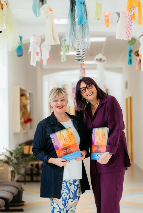 Promocija priručnika DUGA – PRIČA O JEDNAKOJ RAZLIČITOSTIVišnja Vekić KljaićUSTUPLJENE FOTOGRAFIJE