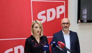 Sanja Bježančević,Saborska zastupnica i predsjednica SDP-a OBŽ