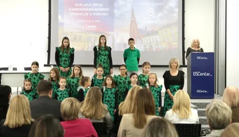 Osijek, 11. 10. 2025., IT centar, KOHOM, kongres za mlade liječnike, Sva lica srca, 2. Osječki simpozij; kardiovaskularno zdravlje u fokusuSNIMIO BRUNO JOBST