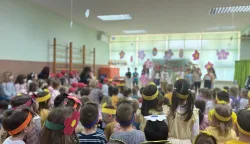 Djeca u Maslačkufoto: Vrtić Maslačak Županja