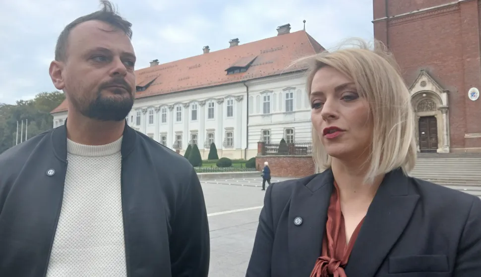 ĐakovoKoalicija SDP-a i Mladih za Đakovo.- Sanja Bježančević i Marko BerberovićListopad 2025.