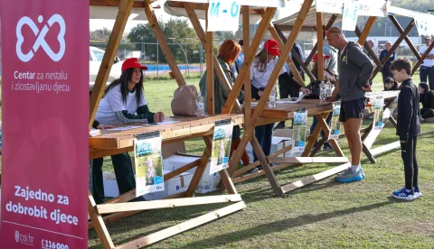 Find Me 2025 utrka, Centar za nestalu i zlostavljanu djecu, fotografija s pro&scaron;logodi&scaron;nje utrke, 14.10.2025.Foto: Centar za nestalu i zlostavljanu djecu