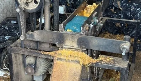 Zaplijena duhana u Koriji