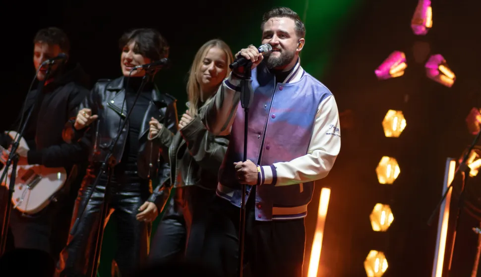 Osijek, 16. 10. 2025., Student Wine festivalMatija Cvek; koncert; student wine fest