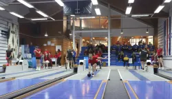 Osijek, 18. 10. 2025, Kuglana Pampas. Finale Europskog kupa - Žene... Istra u finalu.snimio GOJKO MITIĆ