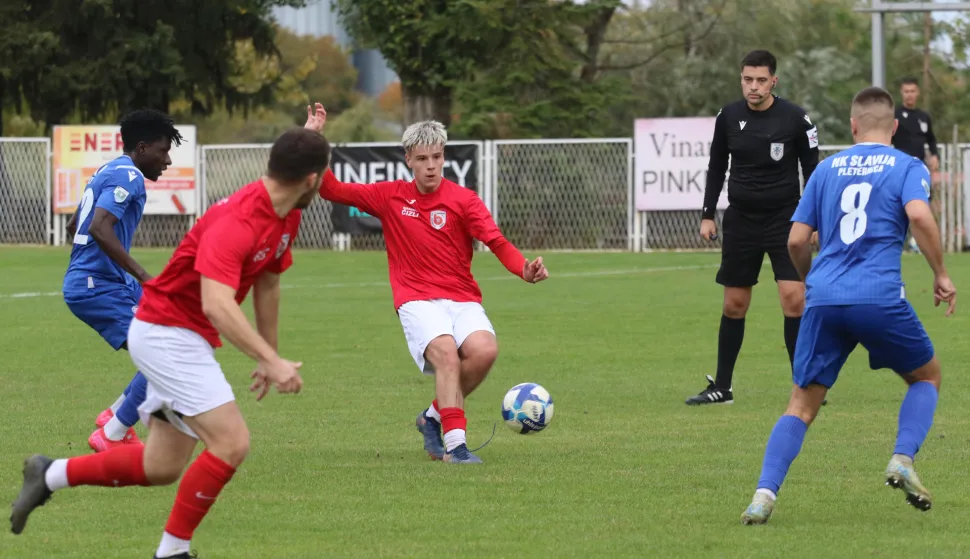 Slavija se loše provela u Baranji. Vodila je 2:0 pa upisala prvi poraz u sezoni