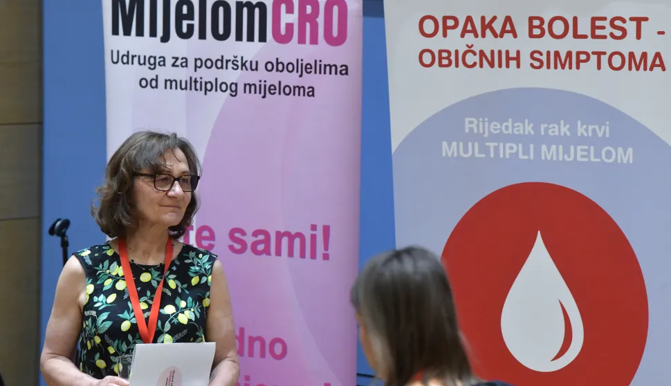 18..06.2024., Zagreb- Predstavljanje rezultata velikog medjunarodnog istrazivanja Economist Impacta "Multipli mijelom u Srednjoj Europi i Baltiku". Photo: Sandra Simunovic/PIXSELL