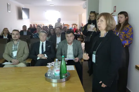 Kopačevo, 20. 10. 2025, Kopačevo, Didin konak, Konferencija Saveza kratkih lanaca opskrbe.snimio GOJKO MITIĆ