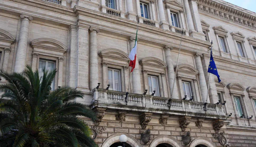 20 May 2018, Italy, Rome: 20.05.2018, Italy, Rome: Seat of the Italian Central Bank. The Palazzo Koch in Via Nazionale 91, built in 1888-92 in neo-Renaissance style, houses the headquarters of the Banca d Italia. Photo: Waltraud Grubitzsch/dpa-Zentralbild/ZB /DPA/PIXSELL