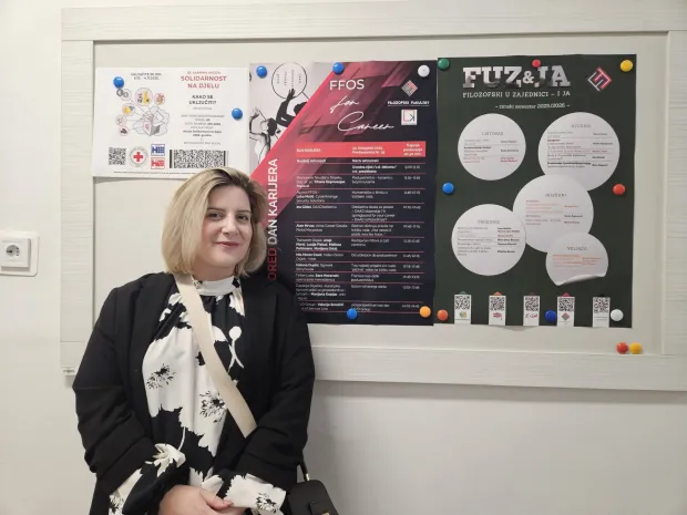 Dan karijera na Filozofskom fakultetu, Mia Mozer Ćosić, Helen Doron Osijek - Istok, 22.10.2025.Foto: Ivana Paušić