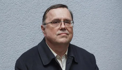 25.03.2025., Zagreb - Robert Baric, profesor na Fakultetu politickih znanosti. Photo: Patricija Flikac/PIXSELL