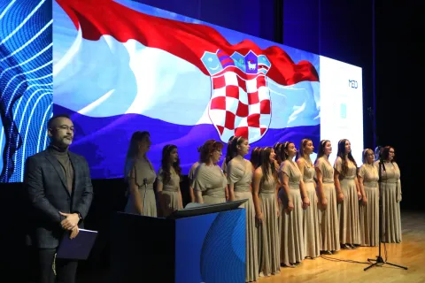Osijek, 24. 10. 2025, KD Franjo Krežma, Kongres oralne kirurgije i MFK, otvorenje.snimio GOJKO MITIĆ