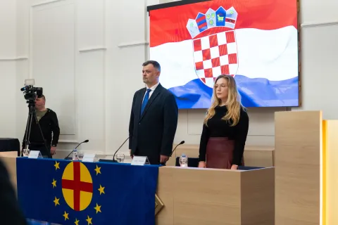 Osije, 24. 10. 2025., Međunarodna konferencija Europa - svjetska predvodnica mira međunarodna konferencija; europa
