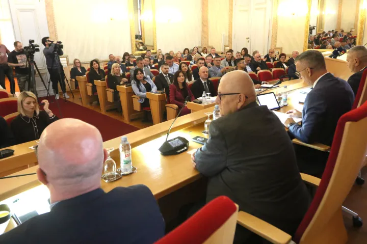 Osijek, 22. 10. 2025, Županijska 4, Sjednica Skupštine OBŽ.snimio GOJKO MITIĆ