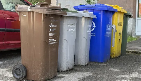 Osijek, 23. 04. 2025., sortiranje, otpad, smeće,UNIKOM; kanteSNIMIO BRUNO JOBST