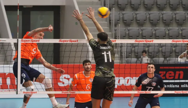 Osijek, 21. 10. 2025, SD Gradski vrt, mala dvorana. Odbojka Mursa Osijek - Mladost Zagreb, MEVZA Liga.snimio GOJKO MITIĆ