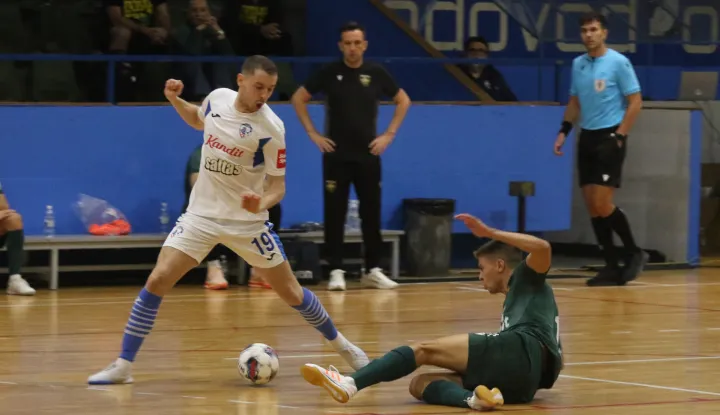 Osijek, 04. 10. 2025, SD Zrinjevac, futsal, Osijek Kandit - Futsal Istra Pula, SuperSport HMNL.snimio GOJKO MITIĆ