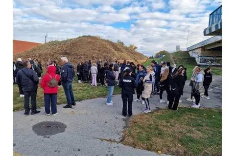 Srednja &scaron;kola Davor Milas i preventivni projekt ''Zdrav za 5'' obilježili 28 godina postojanja &scaron;etnje ''Taban'', listopad 2025.