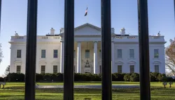 epa11971854 The White House in Washington, DC, USA 18 March 2025. Thousands of federal workers from multiple agencies have been rehired after being terminated during their probationary periods under the Trump administration. A Maryland judge ruled the firings illegal. EPA/SHAWN THEW