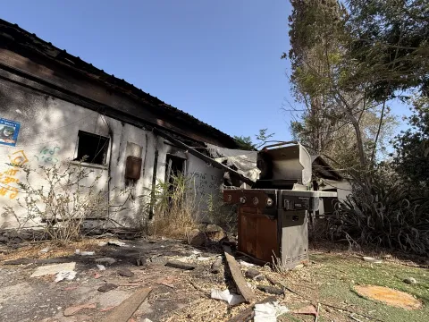 Pogled iz Izraela prema Pojasu Gaze, na području gdje je sve počelo 7. listopada 2023.reportaža izrael toni perinić