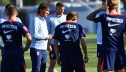 Zagreb, 01.09.2025 (sport) - trening hrvatske nogometne reprezentacije, Dalic,Modric.foto Davor Kovacevicsport