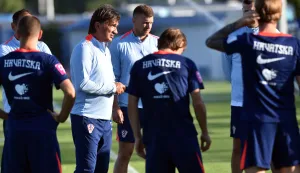 Zagreb, 01.09.2025 (sport) - trening hrvatske nogometne reprezentacije, Dalic,Modric.foto Davor Kovacevicsport