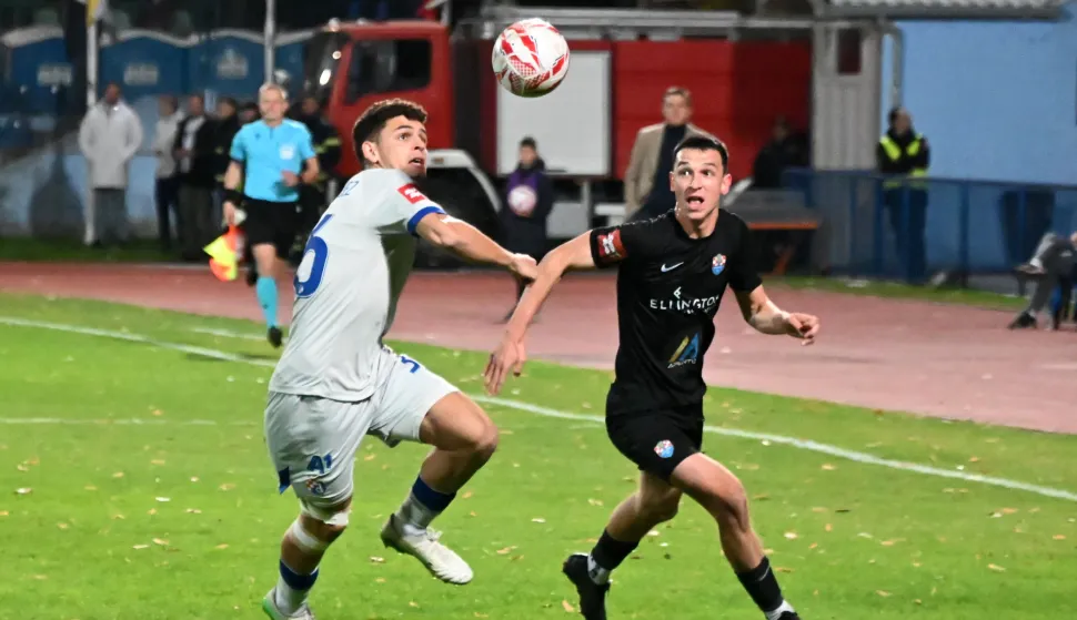 Vinkovci, 17.10.2025. - Susret 11. kola hrvatskog nogometnog prvenstva Vukovar 1991 - Dinamo.foto HINA/ Gordan Pani?/ gp