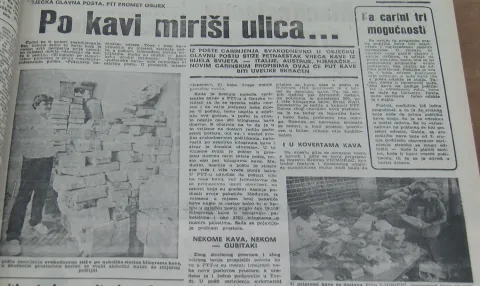 Nesta&scaron;ica kave - Glas Slavonije iz 80-ih