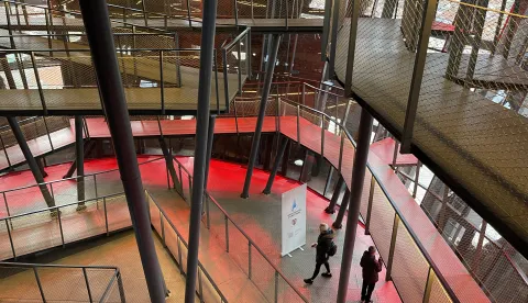 Vukovar, 14. 11. 2024., Vukovar - reportaža, vodotoranj, pastoralni centar, imena poginulih ploča, hotel Dunav, centar grada, memorijalno grobljeSNIMIO BRUNO JOBST