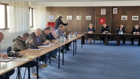 Sastanak u PP Beli Manastir - počinju zimski uvjeti na cestama