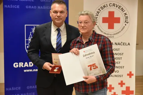 Nagrađeni darivatelji krvi: Dudjak i Kubinčanin dali su krv 125 puta