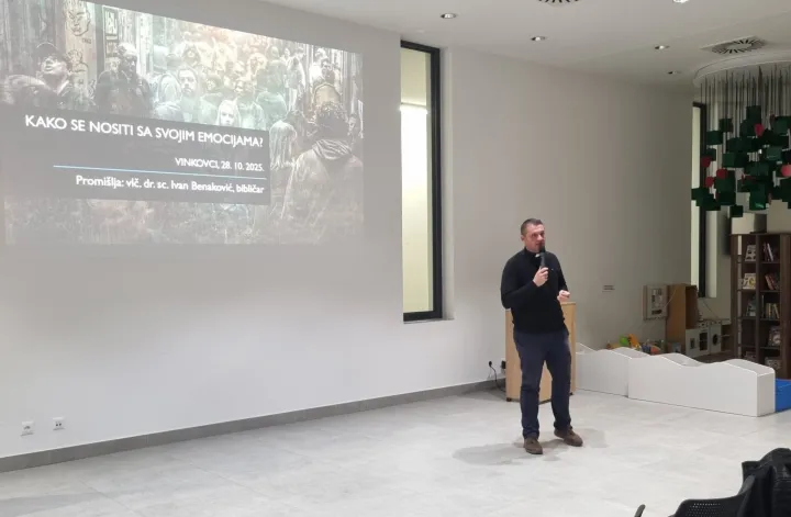 Vinkovci, duhovna obnova "Kako se nositi sa svojim emocijama?", Ivan Benaković
