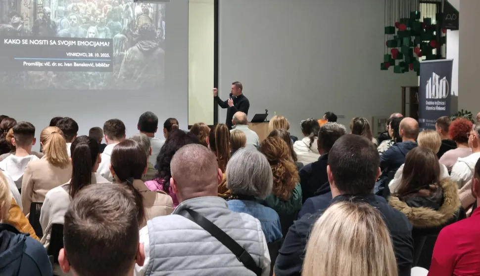 Vinkovci, duhovna obnova "Kako se nositi sa svojim emocijama?", Ivan Benaković