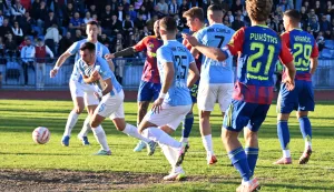 Vinkovci, 29.10.2025. - Utakmica osmine finala Hrvatskoga nogometnog kupa Cibalia - Hajduk.foto HINA/Gordan PANIĆ/ gp