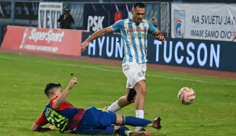 Vinkovci, 29.10.2025. - Utakmica osmine finala Hrvatskoga nogometnog kupa Cibalia - Hajduk.foto HINA/Gordan PANIĆ/ gp