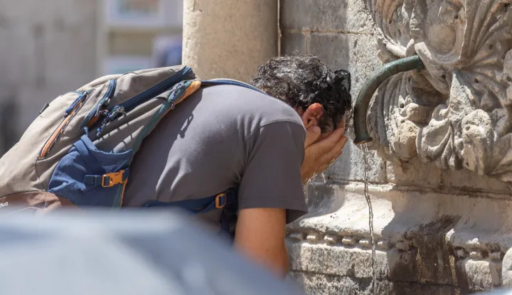01.07.2025., Stara gradska jezgra, Dubrovnik - Toplinski val u gradu. Izrazito visoke temperature zraka. Photo: Grgo Jelavic/PIXSELLtoplinski val, vrućina
