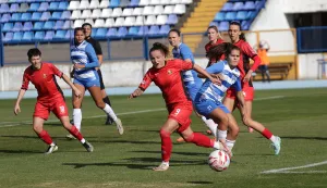 Osijek, 19. 10. 2025., Stadion Gradski vrt, nogometašice, Osijek - GoricaSNIMIO BRUNO JOBST