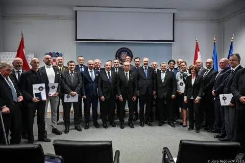 07.11.2024., Zagreb - Svecanost obiljezavanja 7. studenoga - Dana Hrvatskog generalskog zbora. Photo: Josip Regovic/PIXSELL