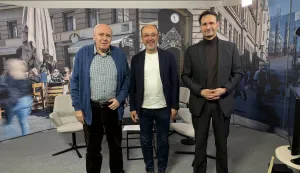 Credit: MANJGURACaption:ŠPICA S MACANOM, 8. STUDENOGA 2025. - ŽARKO PUHOVSKI, KREŠIMIR MACAN I MIRO KOVAČ