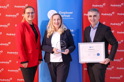 Kompanije u sastavu Grupe Podravka – Podravka d.d., Belupo d.d., Belje, Vupik i PIKVinkovci – ponosne su dobitnice prestižnog certifikata Employer Partner.