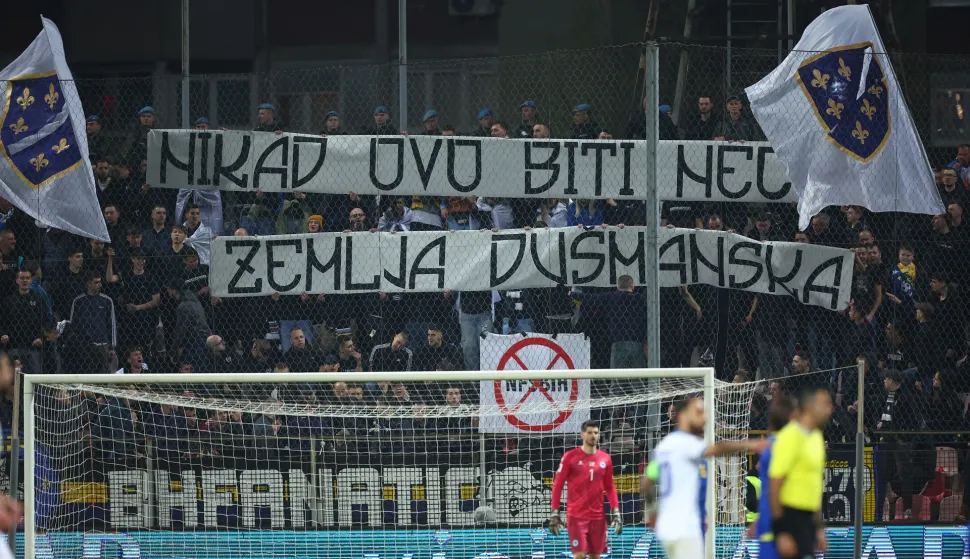 24.03.2025., stadion Bilino Polje, Zenica, Bosna i Hercegovina - Kvalifikacije za FIFA Svjetsko prvesntvo 2026., skupina H, 2. kolo, Bosna i Hercegovina - Cipar. Photo: Armin Durgut/PIXSELL