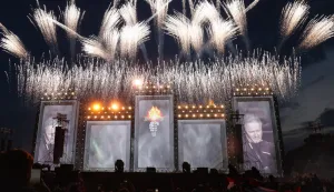 05.07.2025., Zagreb - Koncert Marka Perkovica Thompsona na Hipodromu. Photo: Matija Habljak/PIXSELL