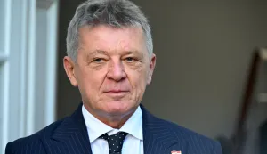 Vukovar, 29.10.2025. - U organizaciji Ministarstva hrvatskih branitelja u prostoru vukovarske Nacionalne memorijalne bolnice "Dr. Juraj Njavro", održana identifikacija posmrtnih ostataka žrtava iz Domovinskog rata, kojoj je nazočio potpredsjednik Vlade i ministar hrvatskih branitelja Tomo Medved i Ivan Turudić..foto HINA/Gordan Panić